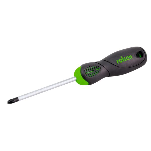 Rolson PZ1 x 100mm Screwdriver with Magnetic Tip