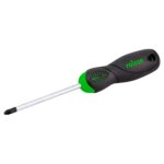 Rolson Screwdriver PZ2 with Magnetic Tip, 100mm