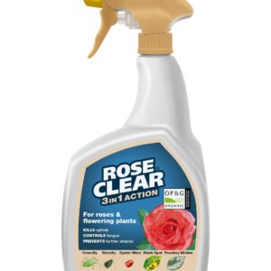 ROSECLEAR Triple Action Formula for Roses and Flowering Plants 800ML