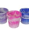 Round Marble Bucket - 17cm - Various Colors