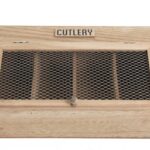 Rustic Natural Cutlery Tray 32 x 22