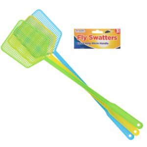 Rysons Extra Long Fly Swatters, 3-Pack