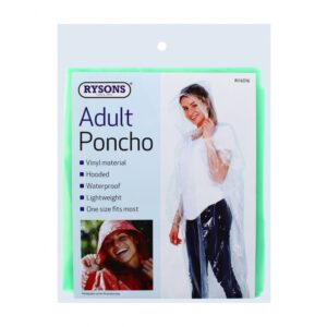 RYSONS RAINCOAT / PONCHO FOR ADULTS