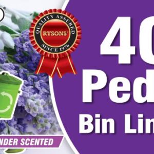 Rysons Scented Bin Liners, 40-Pack