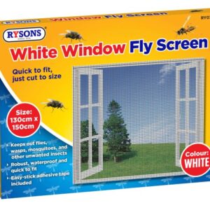 Rysons White Fly Window Screen