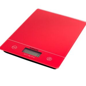 Sabichi Digital Kitchen Scale, Red, 5kg Capacity