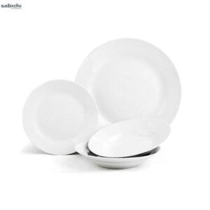 SABICHI Everyday White 12-Piece Dinner Set