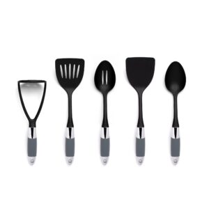 Sabichi Haden Perth 5-Piece Nylon Kitchen Utensil Set - Scratch Resistant