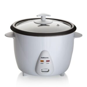 Sabichi White 700W Rice Cooker, 1.8 Litre Capacity