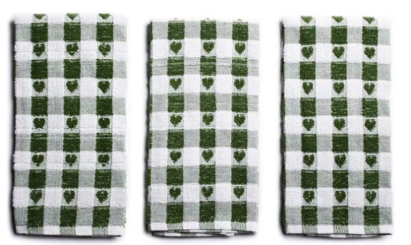 Sage Heart Tea Towels by Sabichi