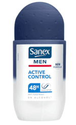 Sanex Men's Active Roll-On Deodorant 50ml