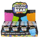 Scrunchems Neon-Scented Squishy Bear Display Unit