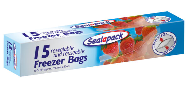 SEALAPACK 15-Pack Freezer Bags