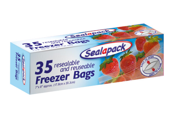 SEALAPACK 35-Pack Freezer Bags