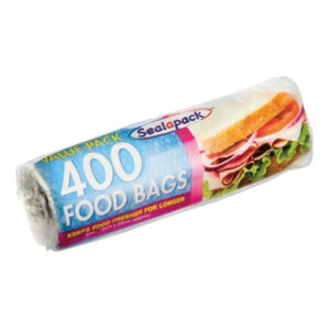 Sealapack Value Food Bags are a pack of 400 convenient and versatile bags designed for food storage. They are typically used for storing leftovers, packing snacks, or organizing...