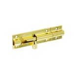 SECURIT S1524 75MM WIDE BRASS DOOR BOLT