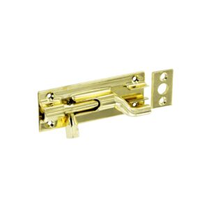 SECURIT S1527 BRASS NECK BOLT, 1 INCH WIDE, 75MM LENGTH