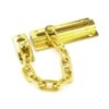 SECURIT S1624 Electro Brassed 80mm Steel Door Chain