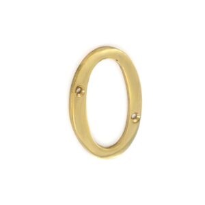 Securit S2500 Brass Number 0, 75mm