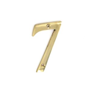 SECURIT S2507 Brass Number 7, 75mm