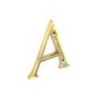 SECURIT S2510 75MM BRASS LETTER A