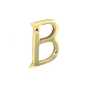 SECURIT S2511 75MM BRASS LETTER B