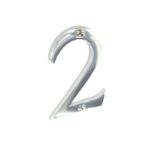 SECURIT S2962 CHROME NUMBER 2, 75MM