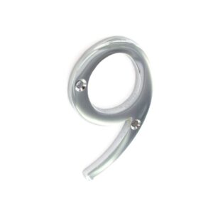 SECURIT S2969 CHROME NUMBER 9, 75MM