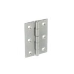 SECURIT S4314 65MM SELF-COLORED STEEL BUTT HINGES - PAIR