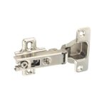 SECURIT S4422 Zinc-Plated Concealed Hinges with Spring, 35mm, Pair