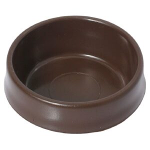 SECURIT S5391 SMALL BROWN CASTOR CUP