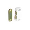 SECURIT S5430 WHITE 40MM MAGNETIC CATCH