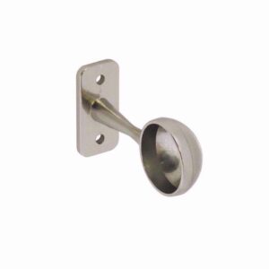 SECURIT S5531 Brushed Nickel 25mm End Bracket