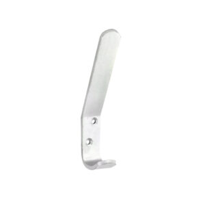 SECURIT S6101 Aluminum Hat & Coat Hook, 4mm x 125mm, Pack of 2