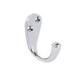 SECURIT S6108 50MM Chrome Plated Coat Hook