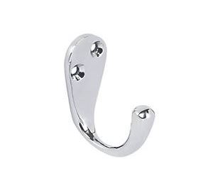 SECURIT S6108 50MM Chrome Plated Coat Hook