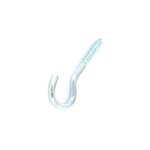 Securit S6241 Zinc Plated Self-Color Rew Hook, 55mm x 8, Pack of 4