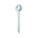 SECURIT S6261 Zinc Plated Vine Eye, 75mm x 12mm, Pack of 4