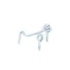 SECURIT S6341 Zinc-Plated 75mm Gate Hook & Eye Set, Pack of 2