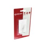SECURIT S6460 WHITE REMOVABLE SQUARE HOOK, 46X80MM