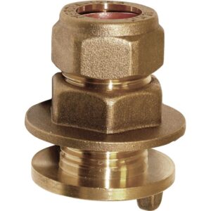 SECURPLUMB U9790 FLANGED 15MM TANK CONNECTOR