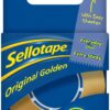 Sellotape Original Golden Tape - Clear, 18mm x 25m