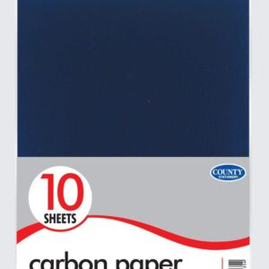 SET OF 10 A4 HAND CARBON SHEETS