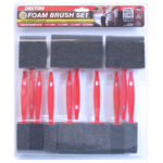 Set of 10 DEKTON Foam Brushes