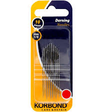 Set of 10 Korbond Darning Needles