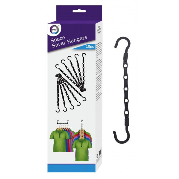 Set of 10 Space-Saving Hangers