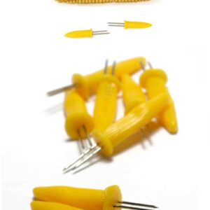 Set of 10 Yellow Corn Skewers