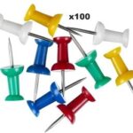 Set of 100 Push Pin Storage Boxes