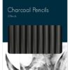 Set of 12 Charcoal Art Pencils