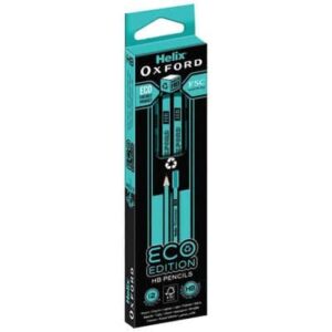 Set of 12 Helix Oxford ECO Blue HB Pencils